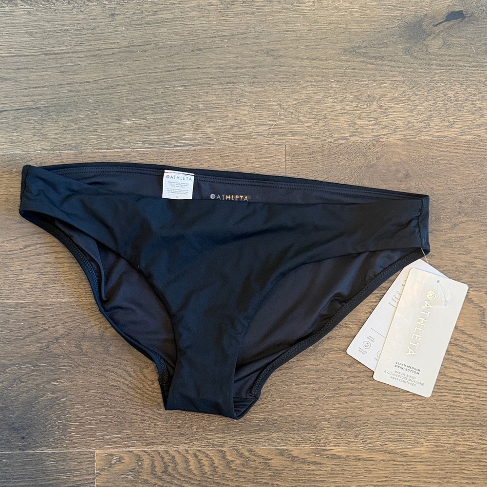 Athleta Black Bikini Bottom